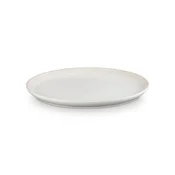 Stranski krožnik COUPE 22 cm, MERINGUE, kamnita posoda, Le Creuset