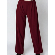 Sinsay - Wide leg pantalone - burgundy