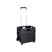 Kinzo Shopping Trolley Foldable 25kg Black 871125205703
