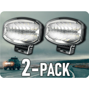 TruckLED Dnevne luči LED (DRL), 58W/11,8W, 5800lm, 12/24V, 60cm kabla/2-PACK! [L3415]