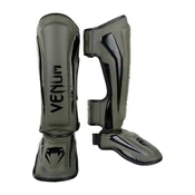 Venum Elite Standup Shin Guards, Khaki/Black - M