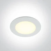 UGRADBENA SVJETILJKA LED 6W/3000K/415lm/fi.85mm/IP65/BIJELA
