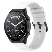 Silikonski remen za sat Xiaomi Watch S1 / S1 Active Classic - bijeli