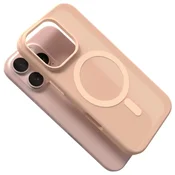 Puro Silikonski ovitek Daylight MagSafe za iPhone 16 Pro Max - bež