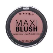 Rimmel London Maxi Blush rumenilo 9 g nijansa 006 Exposed