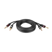 shumee Kabel za zvočnik OFC 2x banana vtič - 2x premium banana vtič vitalco Kabel za zvočnik OFC 2x banana vtič - 2x premium banana vtič vitalco 7,5 m (LAK10)
