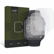 FOLIA HYDROŻELOWA HOFI HYDROFLEX PRO+ 2-PACK APPLE WATCH 4/5/6/7/8/9/SE (44/45 MM) CLEAR