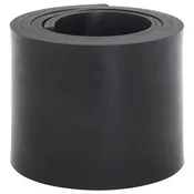 Vidaxl Gumijasti rob za snežni plug črn 200x15x1 cm
