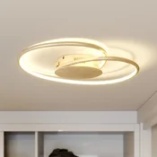 Lindby LED stropna svetilka Joline, O 45 cm, zlata barva, kovina - Dnevna soba/jedilnica - Sodobni - zlato