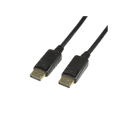 LogiLink CV0077 DisplayPort cable 10 m Black