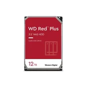 WD 12TB 3.5 inca SATA III 512MB 7200 WD120EFGX Red Plus hard disk