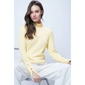 Trend Alaçati Stili Majica rumena