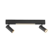 Schöner Wohnen 11793-18 - LED spot svetlo DANTE 2xGU10/10W+LED/7,2W crna