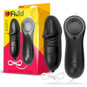 VIBRACIJSKO JAJE Fluid Laary Black