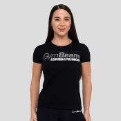 GymBeam Ženska majica Pure Ambition Black
