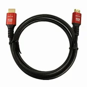 OEM HDMI kabel 2.1 8K 60 Hz/4K 120 Hz – Ultra High Speed, HDR, eARC, VRR, 48 Gbps, 1 m, črn