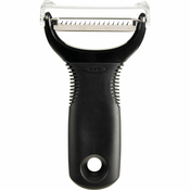 Lupilec zelenjave JULIENNE GOOD GRIPS 11 cm, črn, plastika, OXO