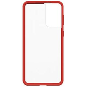 OTTERBOX REACT SAMSUNG GALAXY S21+ 5G RED CLEAR/RED PROPACK (77-81578)