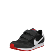 Nike Sportswear Tenisice Valiant, crna / bijela / vatreno crvena / tamo siva