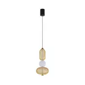 Eglo 300477 - zatemnjevalni LED lestenec na kablu CEGLIE LED/12W/230V 2200-6500K zlata +DO