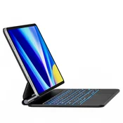 Infostyle Preklopna torbica s tipkovnico za iPad Pro 11 (1–4 gen)/iPad Air 4/5 - črna