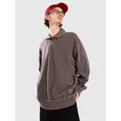 Carhartt WIP Harper moška polo majica z dolgimi rokavi garment dyed