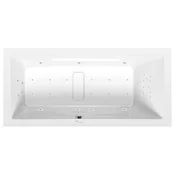 POLYSAN Elegance Spa: Hidromasažna Kad MARLENE, 180x80x48 cm, Krom, Highline Hydro-Air