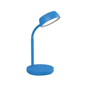 LED namizna svetilka MAULabby, modra, višina 30 cm - Študija/pisarna - Plastika