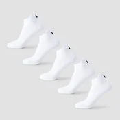 MP Unisex Trainer Socks (5 Pack) - White - UK 12-14