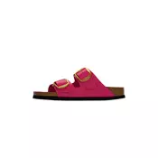 Sneakers Birkenstock Arizona Big Buckle Natural Leather Patent Women High-Shine Fuchsia Tulip EUR 38