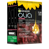 Garnier Olia Red Lacquers barva za lase barvani lasje 60 g odtenek 7.25 Ruby Red za ženske