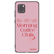Silikonski črni ovitek za Samsung Galaxy Note 10 Lite N770F - Morning
