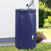 Spremnik za vodu sa slavinom sklopivi 380 L PVC