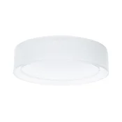 Stropna svetilka PURO 2xE27/40W/230V, premer 50 cm, bela