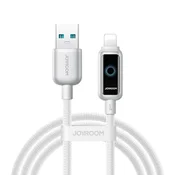 Joyroom Kabel USB-A – iPhone Lightning 3A, 1,2 m – bel