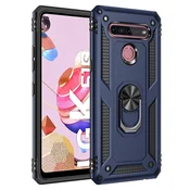 Overboard Oklepni ovitek za LG K51S, Nox Case Ring, moder