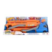 Hot Wheels City: Tovornjak za prevoz hitrostne steze z avtomobilčkom - Mattel