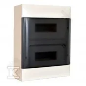 LEGRAND Nadometna razdelilna omarica PRACTIBOX S 2x12 prozorna vrata (24 modulov)