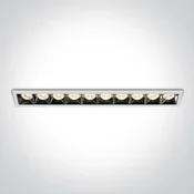 VGRADNA LED SVETILKA 40W WW 38deg IP20 230V BELA DM50006B/W/W