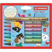 Flomaster STABILO Trio Deco 8 komada 377/8