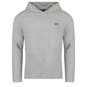 BOSS  Waffle LS-Shirt H.  Siva