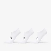 Nogavice Footshop Invisible Socks 3-Pack White 39-42