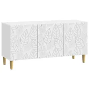 Vidaxl TV omarica 99 x 34,5 x 50 cm Bela Inženirski les