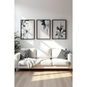 Wallity Uokvirena slika Huhu479S, 20x30 cm, 3 dijela