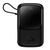 BASEUS Powerbank Baseus Qpow PRO s kabelom, 10000mAh, 22,5W (Crna)