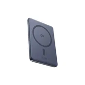 BASEUS Ultratanka prenosna baterija 5000 mAh s stojalom in kablom PicoGo AM31 Qi2 MagSafe 20 W – siva