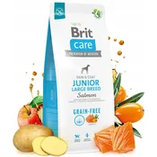 shumee Brit Care Dog Grain Free Junior Large Salmon 12 kg