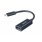 USB 3.1 Type C DisplayPort transformator Crno 15cm AK-CBCA05-15BK