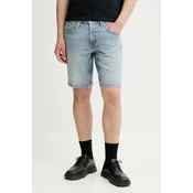 Jeans kratke hlače Levis siva barva