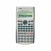 Znanstveni kalkulator Casio FC-100V Crna Siva